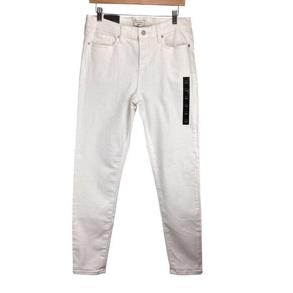 Banana Republic‎ Womens Vintage Stretch Skinny Jeans Size 29/8 NWT White Classic - Picture 1 of 9